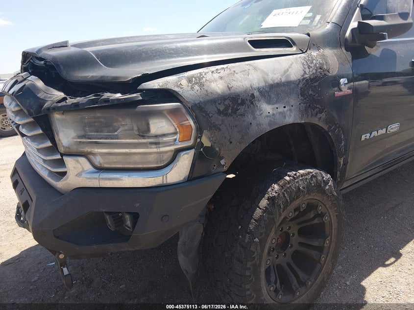 2022 Ram 2500 VIN 3C6UR5PL3NG117196 IAAI salvage auction — Burn Engine, Salvage (Texas), sold $13,600 on 2026-07-31 (photo 6)