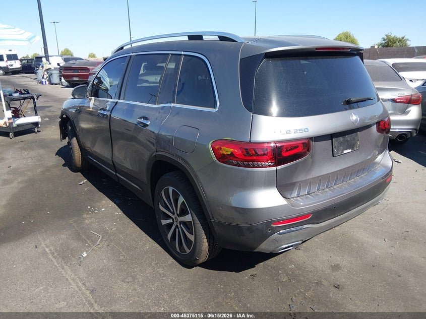 2020 Mercedes-benz Glb VIN W1N4M4GBXLW024613 IAAI salvage auction — LEFT FRONT, Salvage Certificate (California), sold $25 on 2026-07-24 (photo 3)