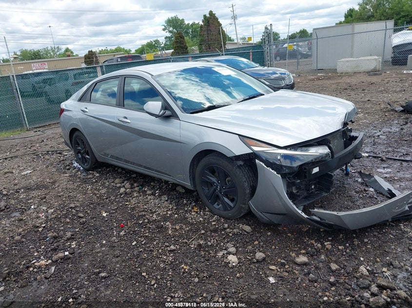2023 Hyundai Elantra VIN 5NPLM4AG4PH091646 IAAI salvage auction — FRONT END, Salvage (Ohio), sold $2,825 on 2026-07-22 (photo 1)