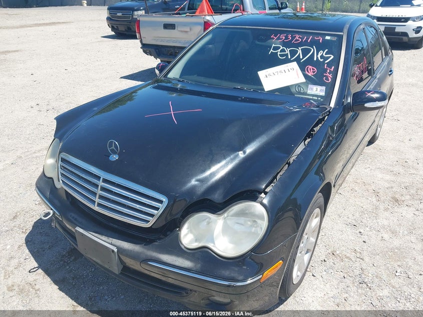 2006 Mercedes-benz C class VIN WDBRF92H96F762566 IAAI salvage auction — NORMAL WEAR, Clear (New Jersey), sold $425 on 2026-07-14 (photo 6)