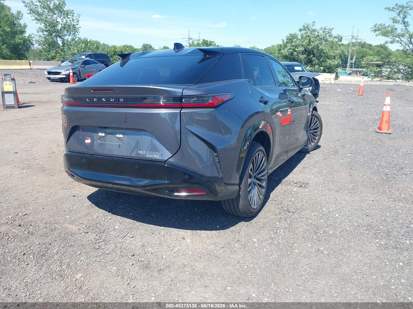 2023 Lexus Rz VIN JTJAAAAB1PA018418 IAAI salvage auction — FRONT END, Mv-907A (New York), sold $13,800 on 2026-08-06 (photo 4)