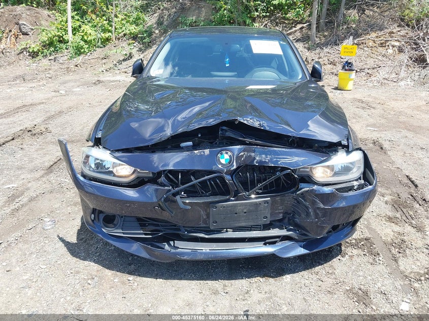 2013 BMW 3er VIN WBA3B5C5XDF595046 IAAI salvage auction — FRONT END, Salvage Title, sold $1,100 on 2026-08-16 (photo 6)