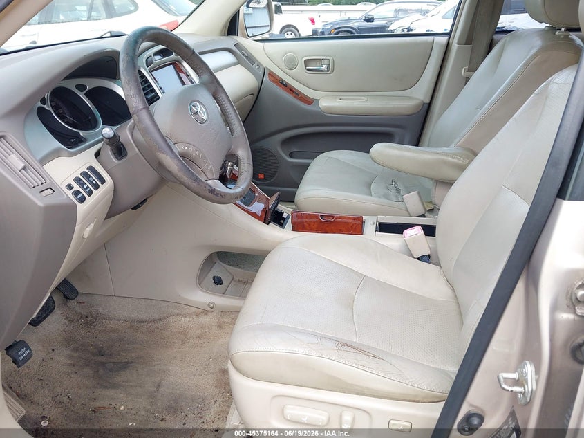 2006 Toyota Highlander hybrid VIN JTEDW21A260015994 IAAI salvage auction — FRONT & REAR, Salvage (Georgia), sold $675 on 2026-07-09 (photo 5)