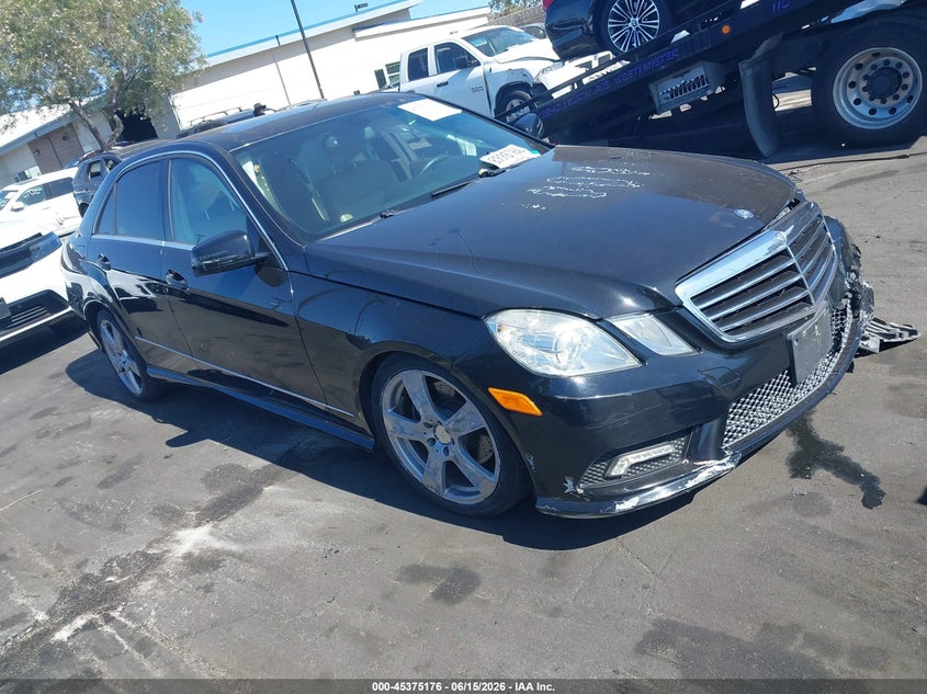 2011 Mercedes-benz E-class VIN WDDHF5GBXBA397175 IAAI salvage auction — LEFT SIDE, Salvage Certificate (California), sold $425 on 2026-07-10 (photo 1)