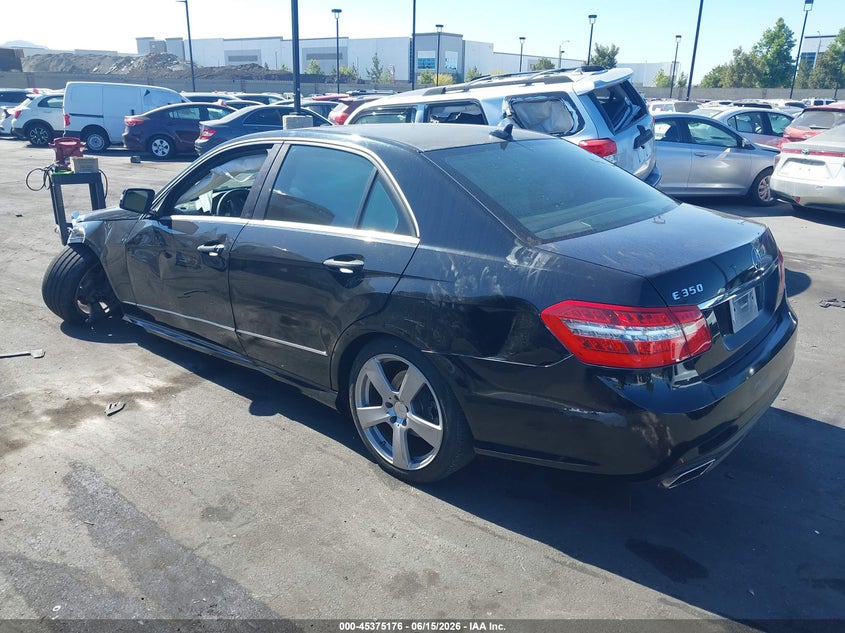 2011 Mercedes-benz E-class VIN WDDHF5GBXBA397175 IAAI salvage auction — LEFT SIDE, Salvage Certificate (California), sold $425 on 2026-07-10 (photo 3)