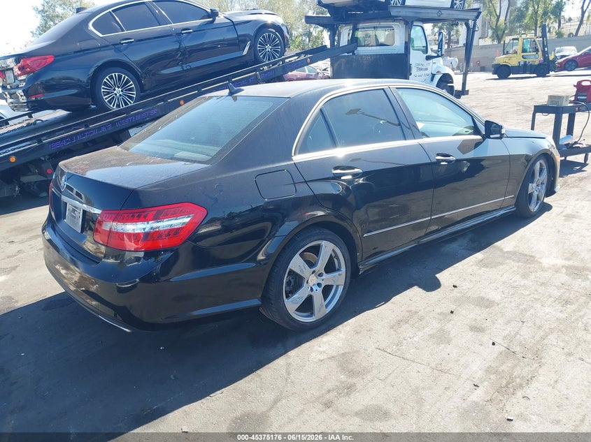 2011 Mercedes-benz E-class VIN WDDHF5GBXBA397175 IAAI salvage auction — LEFT SIDE, Salvage Certificate (California), sold $425 on 2026-07-10 (photo 4)