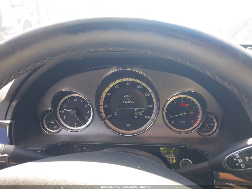 2011 Mercedes-benz E-class VIN WDDHF5GBXBA397175 IAAI salvage auction — LEFT SIDE, Salvage Certificate (California), sold $425 on 2026-07-10 (photo 7)