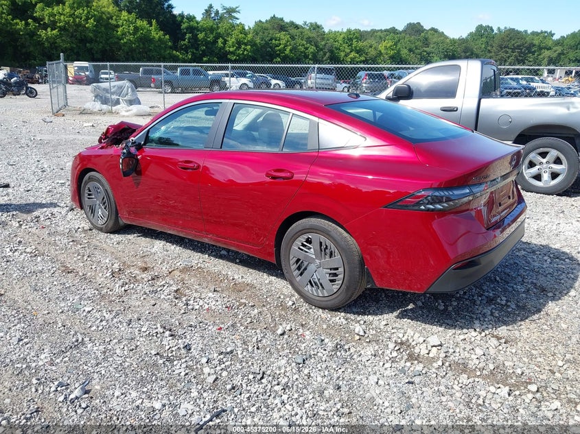 2026 Nissan Sentra VIN 3N1AB9CV4TY253832 IAAI salvage auction — FRONT END, Salvage (South Carolina), sold $5,600 on 2026-08-01 (photo 3)
