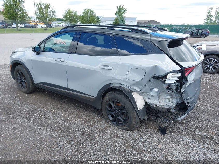 2023 Kia Sportage VIN 5XYK7CAF7PG082032 IAAI salvage auction — LEFT REAR, Mv-907A (New York), sold $9,100 on 2026-07-14 (photo 3)