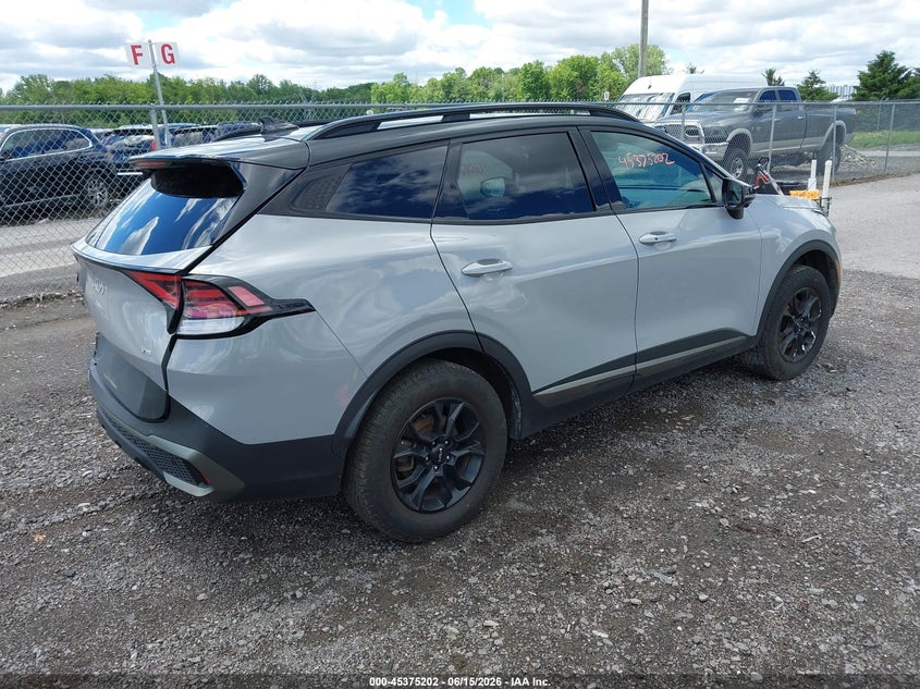 2023 Kia Sportage VIN 5XYK7CAF7PG082032 IAAI salvage auction — LEFT REAR, Mv-907A (New York), sold $9,100 on 2026-07-14 (photo 4)