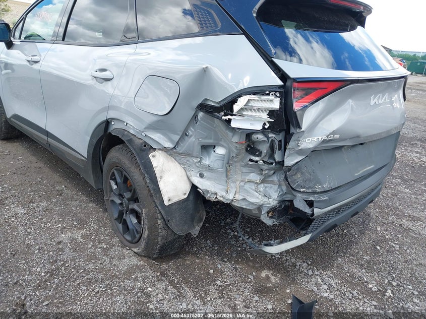 2023 Kia Sportage VIN 5XYK7CAF7PG082032 IAAI salvage auction — LEFT REAR, Mv-907A (New York), sold $9,100 on 2026-07-14 (photo 6)