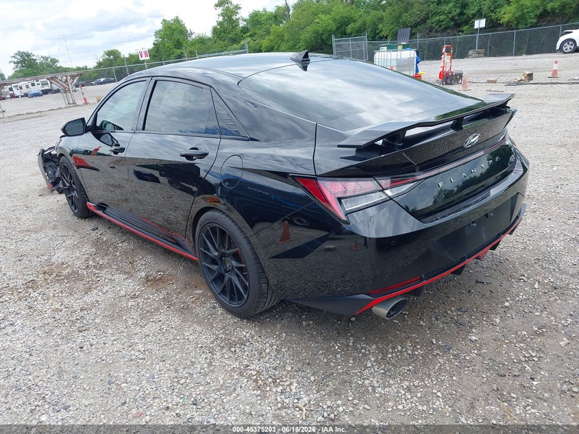 2022 Hyundai Elantra n VIN KMHLW4AK9NU004837 IAAI salvage auction — FRONT END, Salvage (Ohio), sold $5,100 on 2026-07-11 (photo 3)