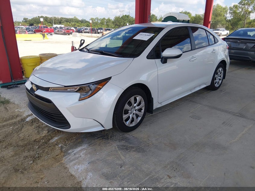 2026 Toyota Corolla VIN 5YFB4MDE2TP389891 IAAI salvage auction — REAR END, Salvage Title, sold $10,000 on 2026-07-28 (photo 2)
