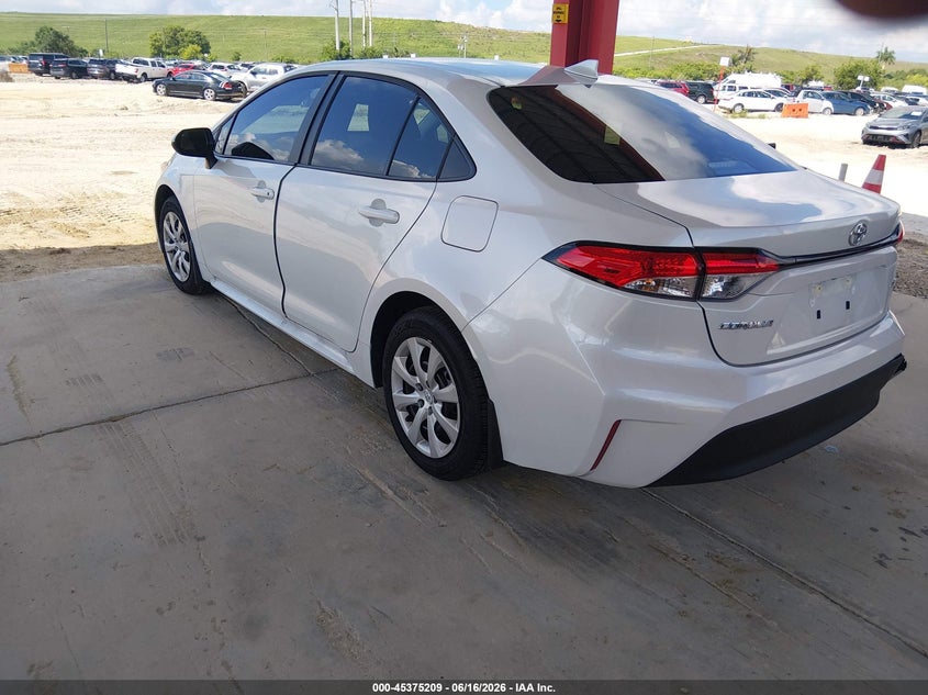 2026 Toyota Corolla VIN 5YFB4MDE2TP389891 IAAI salvage auction — REAR END, Salvage Title, sold $10,000 on 2026-07-28 (photo 3)