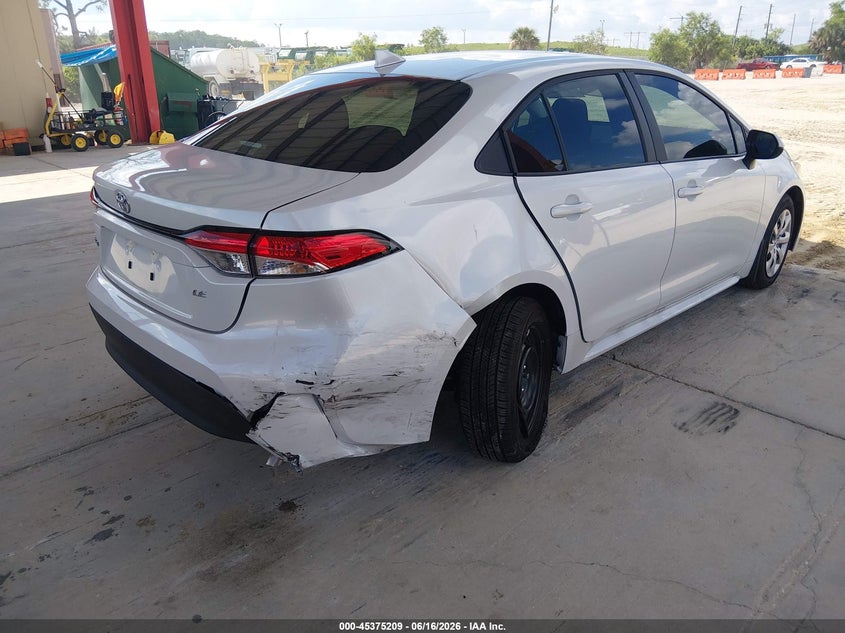 2026 Toyota Corolla VIN 5YFB4MDE2TP389891 IAAI salvage auction — REAR END, Salvage Title, sold $10,000 on 2026-07-28 (photo 4)