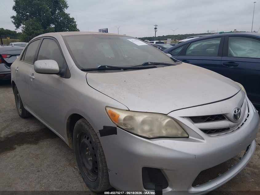 2012 Toyota Corolla VIN 5YFBU4EE8CP049742 IAAI salvage auction — NORMAL WEAR, Clear - Public Restricted (Oklahoma), sold $1,550 on 2026-07-08 (photo 1)