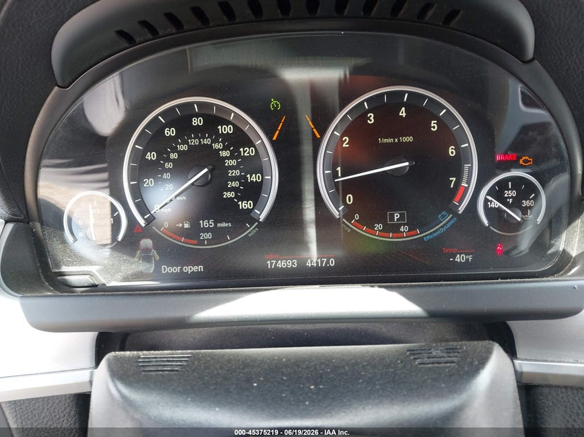 2012 BMW 6er VIN WBALZ3C51CDL70475 IAAI salvage auction — FRONT END, Salvage (Pennsylvania), sold $1,500 on 2026-07-24 (photo 7)