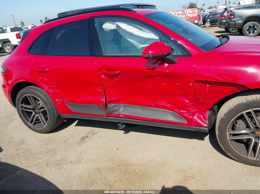 2021 Porsche Macan VIN WP1AB2A55MLB38012 IAAI salvage auction — RIGHT SIDE, Salvage (California), sold $17,050 on 2026-07-13 (photo 6)