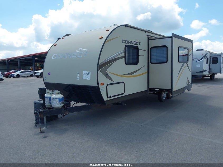 2014 Kz Connect VIN 4EZTL2532E8129304 IAAI salvage auction — HAIL, Salvage (Nebraska), sold $525 on 2026-07-30 (photo 2)