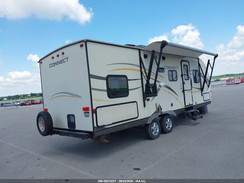 2014 Kz Connect VIN 4EZTL2532E8129304 IAAI salvage auction — HAIL, Salvage (Nebraska), sold $525 on 2026-07-30 (photo 4)