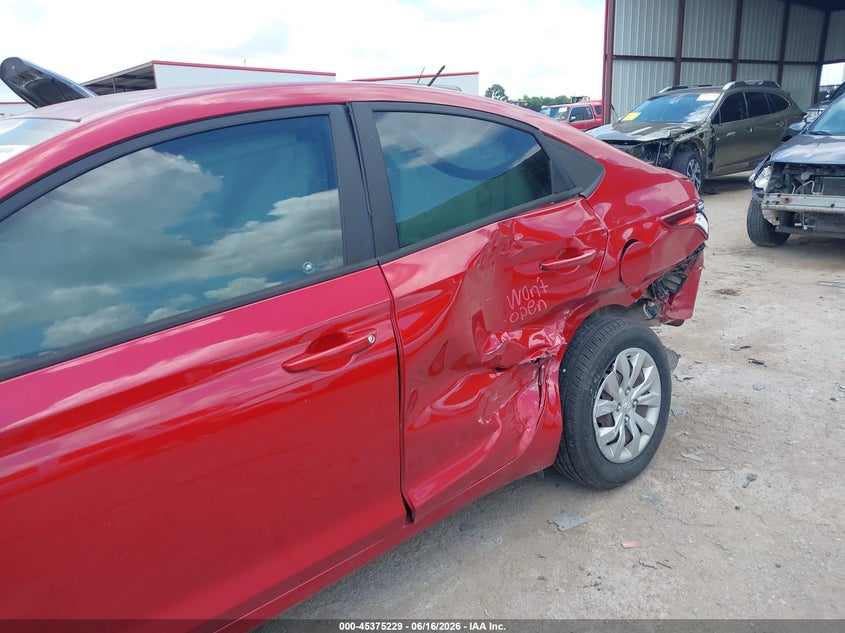 2020 Hyundai Accent VIN 3KPC24A64LE118498 IAAI salvage auction — REAR END, Salvage (Texas), sold $2,200 on 2026-08-26 (photo 6)