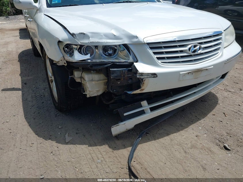 2008 Hyundai Azera VIN KMHFC46F28A310754 IAAI salvage auction — FRONT END, Salvage (Rhode Island), sold $25 on 2026-07-28 (photo 6)