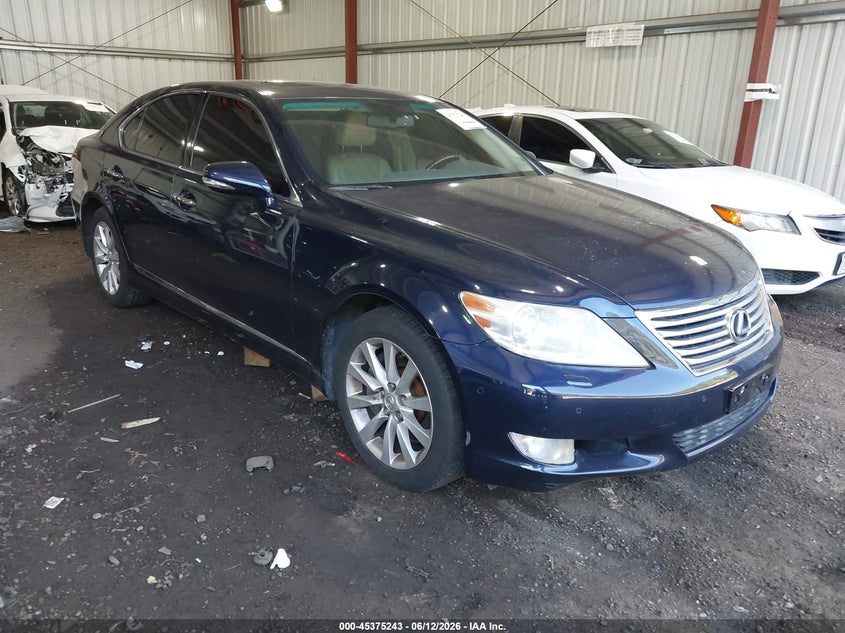 2010 Lexus Ls 460 VIN JTHCL5EF8A5007862 IAAI salvage auction — NORMAL WEAR, Salvage (Virginia), sold $950 on 2026-07-09 (photo 1)