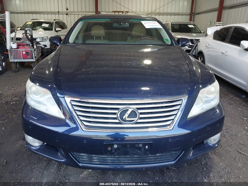 2010 Lexus Ls 460 VIN JTHCL5EF8A5007862 IAAI salvage auction — NORMAL WEAR, Salvage (Virginia), sold $950 on 2026-07-09 (photo 6)