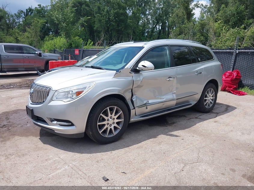 2017 Buick Enclave VIN 5GAKRAKD9HJ219230 IAAI salvage auction — LEFT SIDE, Salvage (Missouri), sold $2,925 on 2026-07-29 (photo 2)
