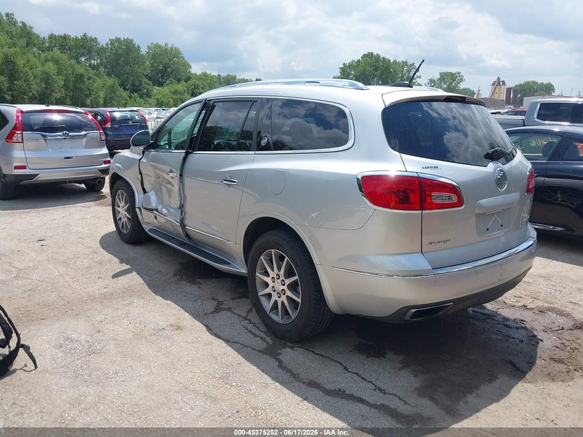 2017 Buick Enclave VIN 5GAKRAKD9HJ219230 IAAI salvage auction — LEFT SIDE, Salvage (Missouri), sold $2,925 on 2026-07-29 (photo 3)