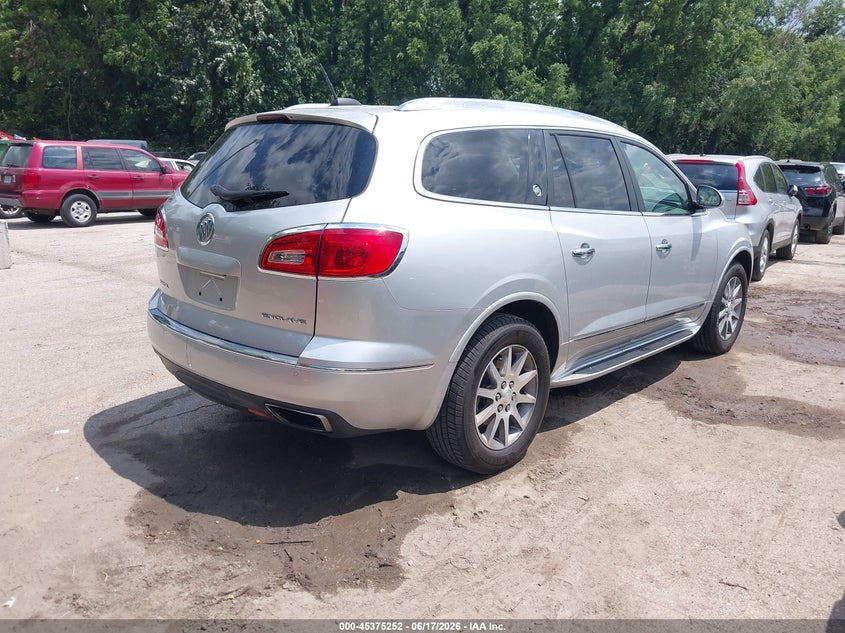 2017 Buick Enclave VIN 5GAKRAKD9HJ219230 IAAI salvage auction — LEFT SIDE, Salvage (Missouri), sold $2,925 on 2026-07-29 (photo 4)