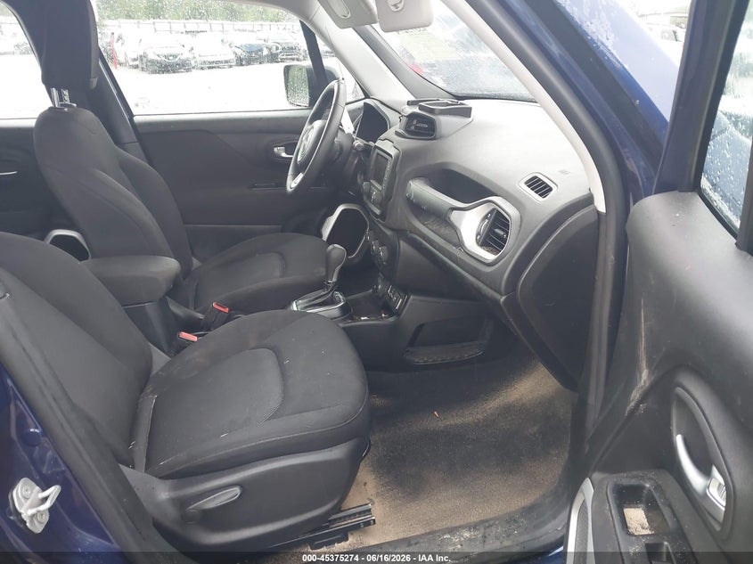 2018 Jeep Renegade VIN ZACCJBAB8JPJ56687 IAAI salvage auction — FRONT END, Salvage Title, sold $1,400 on 2026-08-12 (photo 5)