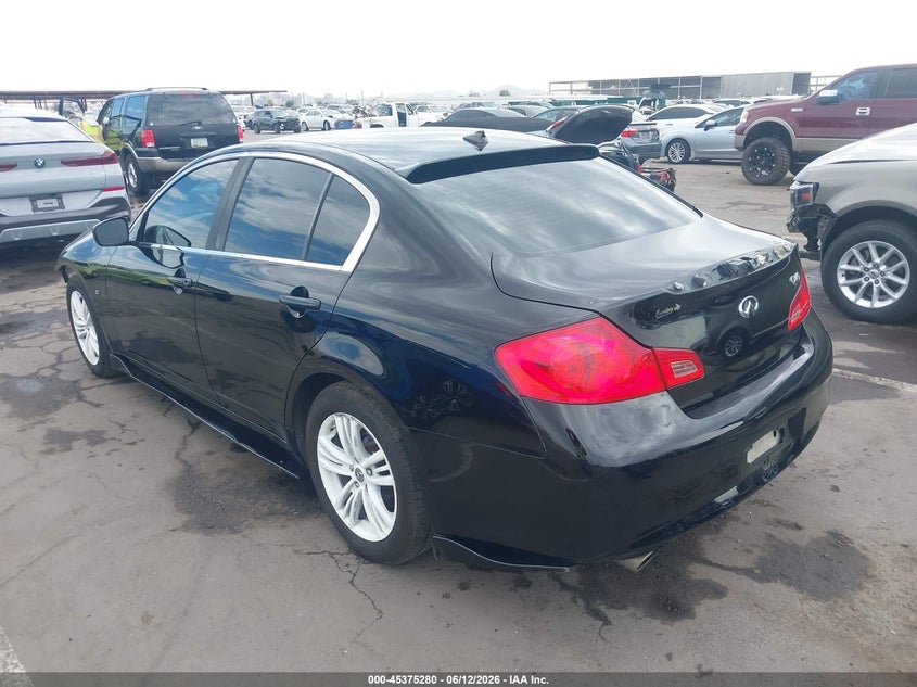 2015 Infiniti Q40 VIN JN1CV6AP5FM502696 IAAI salvage auction — THEFT, Salvage (Arizona), sold $950 on 2026-07-14 (photo 3)