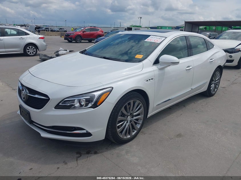2019 Buick Lacrosse VIN 1G4ZW5SS5KU129313 IAAI salvage auction — REAR END, Original (Texas), sold $7,200 on 2026-07-22 (photo 2)
