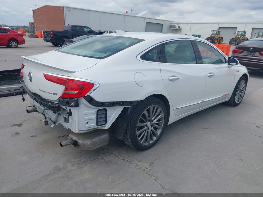 2019 Buick Lacrosse VIN 1G4ZW5SS5KU129313 IAAI salvage auction — REAR END, Original (Texas), sold $7,200 on 2026-07-22 (photo 4)
