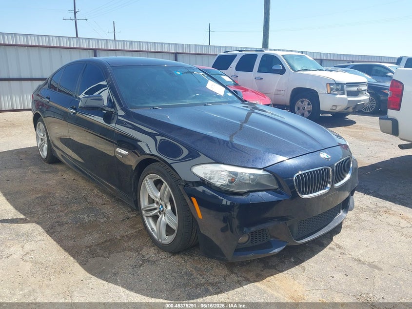 2012 BMW 5er VIN WBAFU7C51CDU61944 IAAI salvage auction — REPOSSESSION, Salvage Title, sold $550 on 2026-07-21 (photo 1)