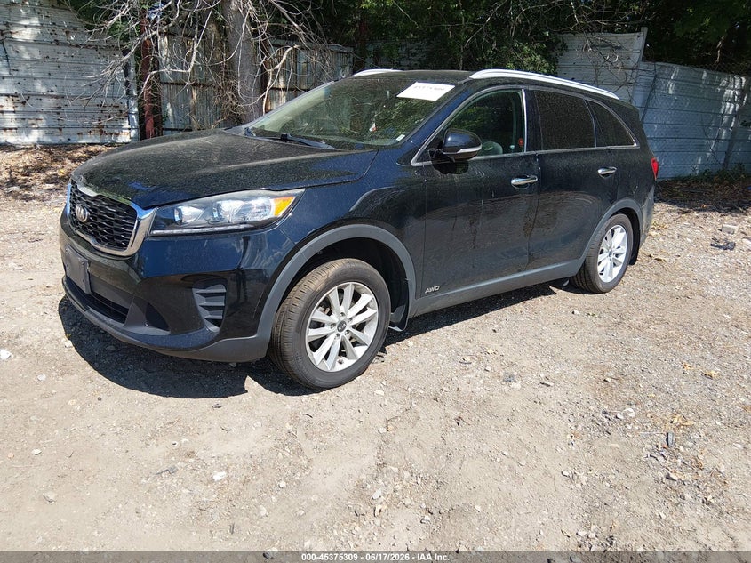 2019 Kia Sorento VIN 5XYPGDA33KG460163 IAAI salvage auction — REAR END, Salvage (Massachusetts), sold $1,900 on 2026-07-23 (photo 2)