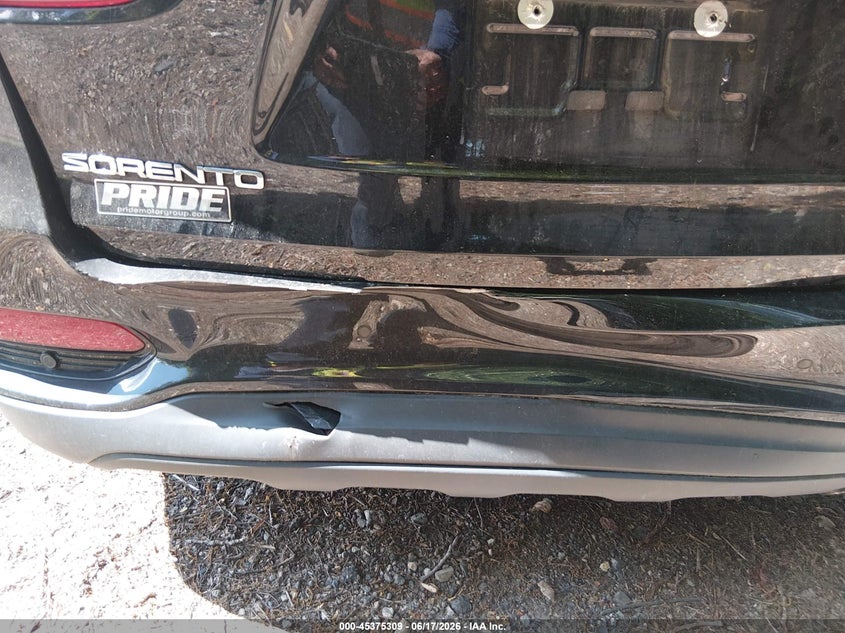 2019 Kia Sorento VIN 5XYPGDA33KG460163 IAAI salvage auction — REAR END, Salvage (Massachusetts), sold $1,900 on 2026-07-23 (photo 6)