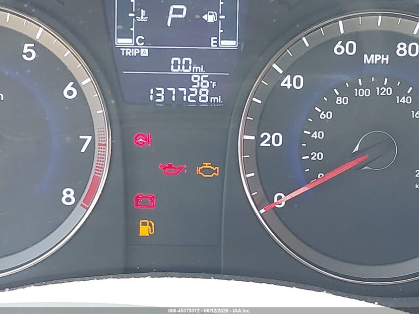 2015 Hyundai Accent VIN KMHCT5AE2FU213654 IAAI salvage auction — NORMAL WEAR, Original (Texas), sold $600 on 2026-07-10 (photo 7)
