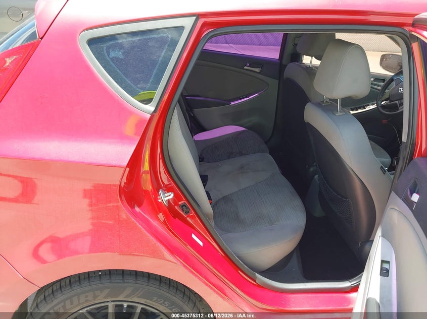 2015 Hyundai Accent VIN KMHCT5AE2FU213654 IAAI salvage auction — NORMAL WEAR, Original (Texas), sold $600 on 2026-07-10 (photo 8)