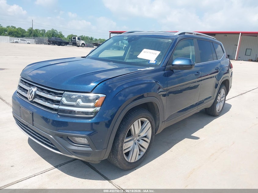 2019 Volkswagen Atlas VIN 1V2WR2CA3KC552804 IAAI salvage auction — REAR END, Salvage Title, sold $3,900 on 2026-07-24 (photo 2)