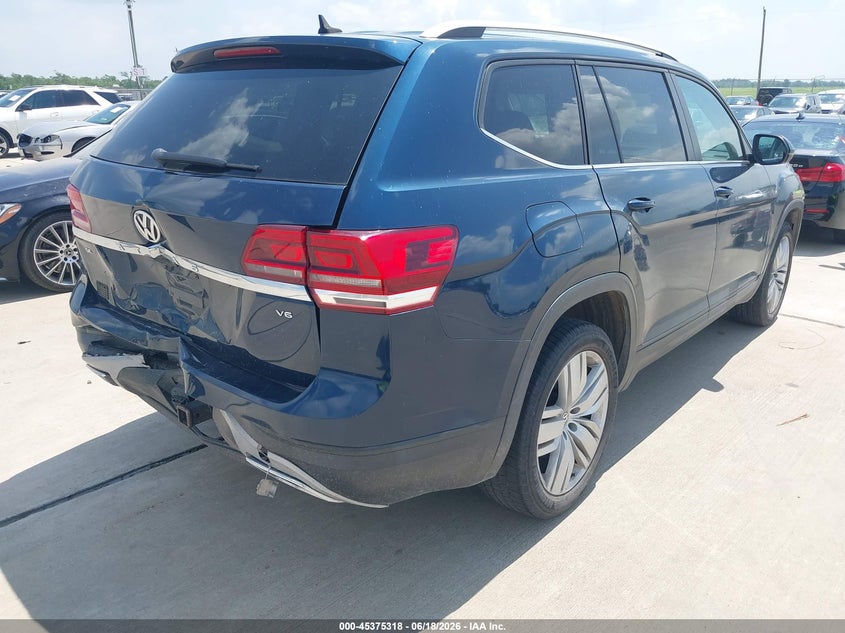 2019 Volkswagen Atlas VIN 1V2WR2CA3KC552804 IAAI salvage auction — REAR END, Salvage Title, sold $3,900 on 2026-07-24 (photo 4)