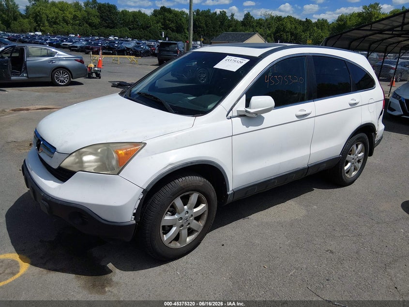 2007 Honda Cr-v VIN JHLRE485X7C076577 IAAI salvage auction — LEFT REAR, Salvage (Connecticut), sold $975 on 2026-07-23 (photo 2)