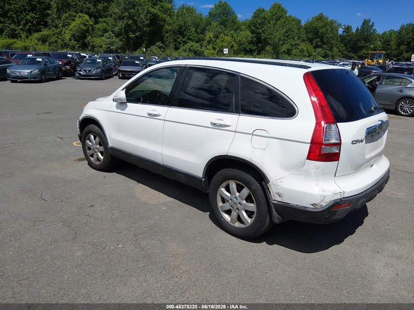 2007 Honda Cr-v VIN JHLRE485X7C076577 IAAI salvage auction — LEFT REAR, Salvage (Connecticut), sold $975 on 2026-07-23 (photo 3)