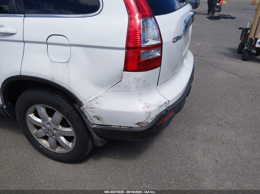2007 Honda Cr-v VIN JHLRE485X7C076577 IAAI salvage auction — LEFT REAR, Salvage (Connecticut), sold $975 on 2026-07-23 (photo 6)
