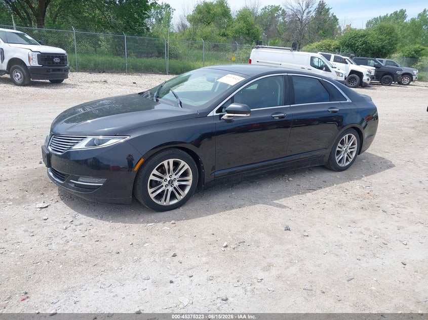 2013 Lincoln Mkz VIN 3LN6L2J91DR819546 IAAI salvage auction — FRONT END, Clear (Michigan), sold $775 on 2026-07-17 (photo 2)