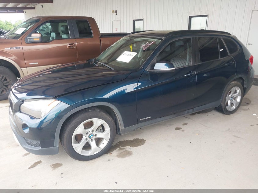 2014 BMW X1 VIN WBAVM1C53EVW47118 IAAI salvage auction — WATER/FLOOD, Salvage (Texas), sold $925 on 2026-07-24 (photo 2)