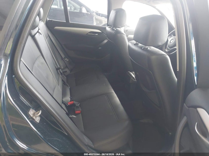 2014 BMW X1 VIN WBAVM1C53EVW47118 IAAI salvage auction — WATER/FLOOD, Salvage (Texas), sold $925 on 2026-07-24 (photo 8)