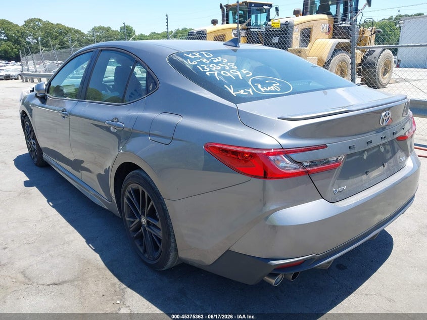 2025 Toyota Camry VIN 4T1DAACK1SU587995 IAAI salvage auction — FRONT END, Salvage Title, sold $10,600 on 2026-07-30 (photo 3)