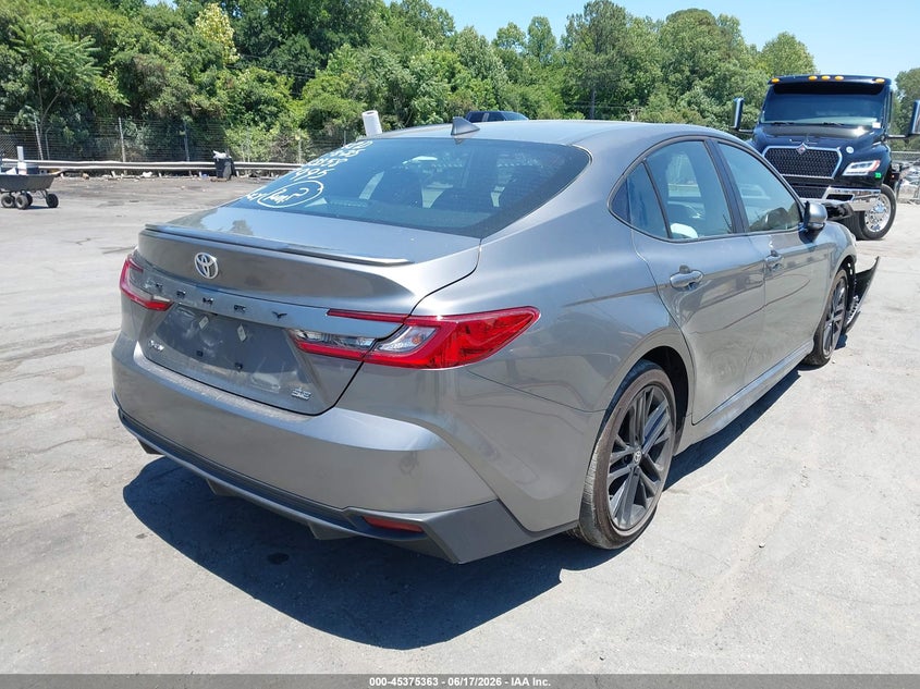 2025 Toyota Camry VIN 4T1DAACK1SU587995 IAAI salvage auction — FRONT END, Salvage Title, sold $7,900 on 2026-07-29 (photo 4)